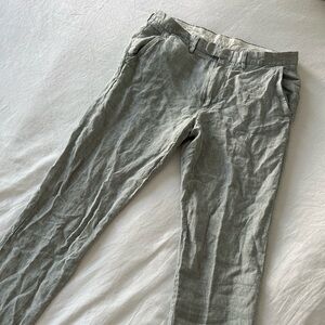 J Crew Linen Pants